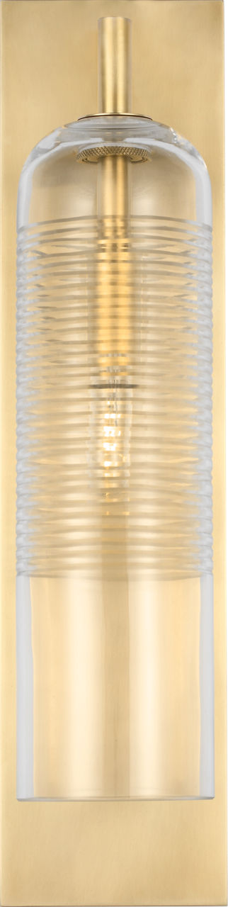 Leano 17 Sconce hand-rubbed antique brass