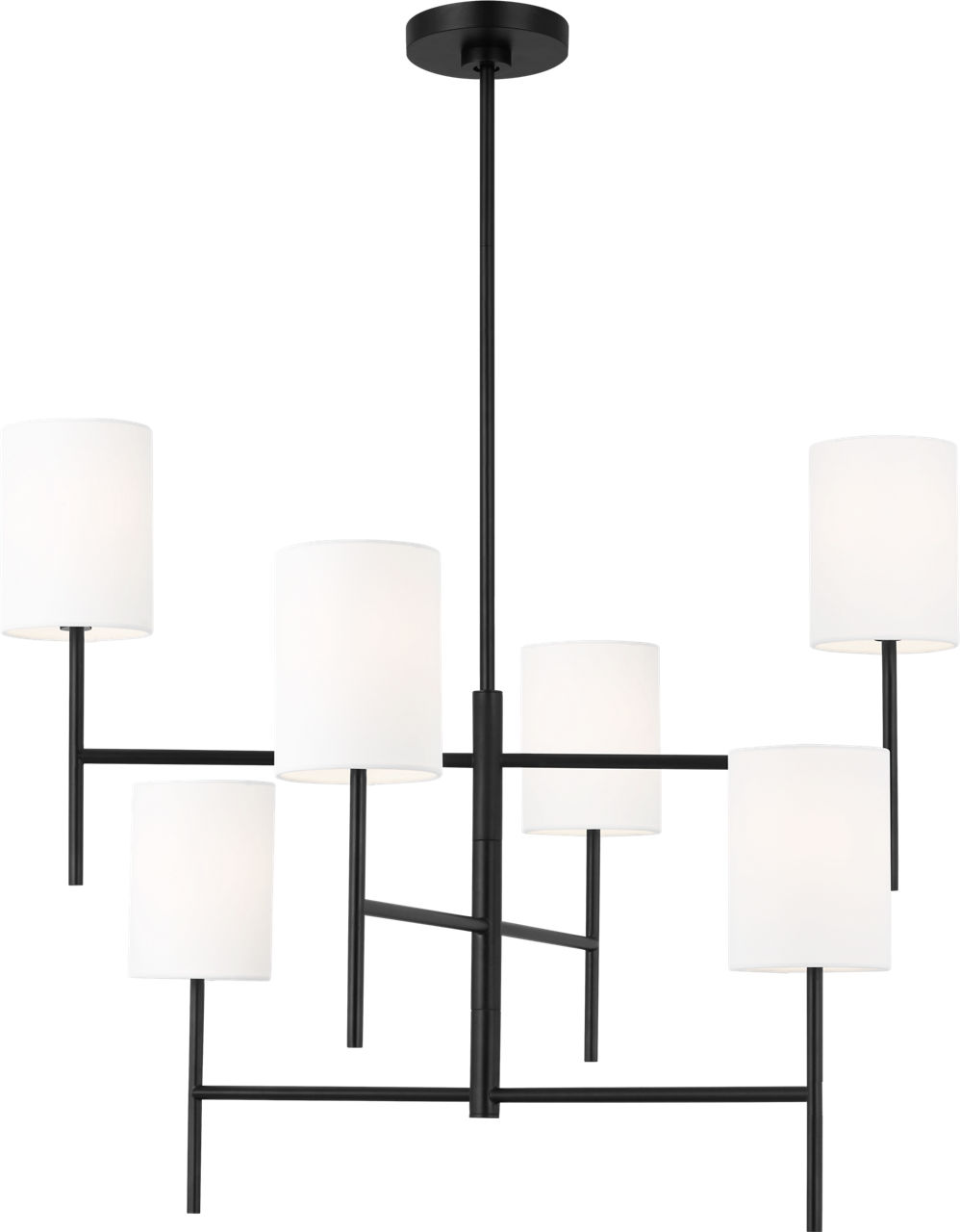 Key Large Chandelier Midnight Black