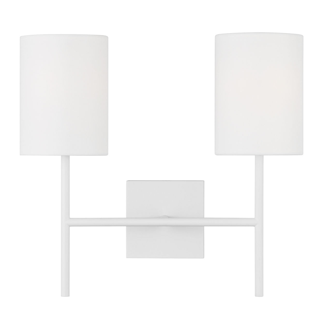 Key Medium Sconce Matte White