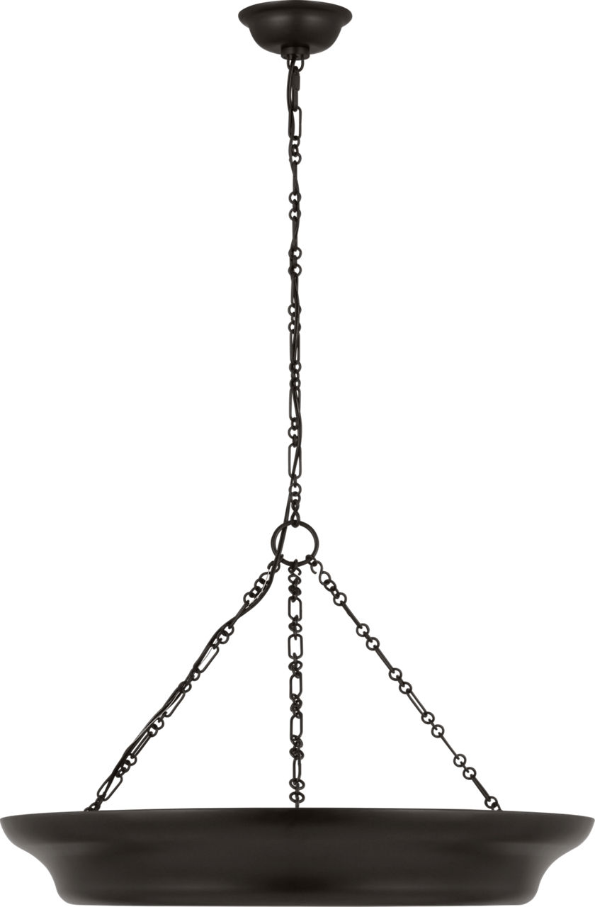 Lenoir 24 Chandelier in Aged Iron