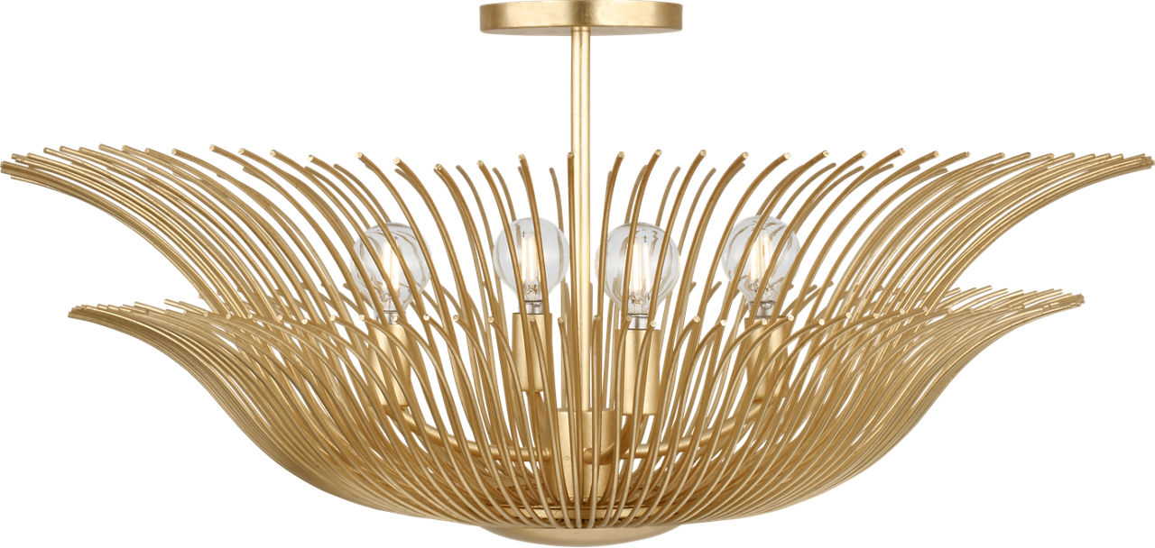 Dorelle 28 Flush Mount - LXF1024 | Visual Comfort