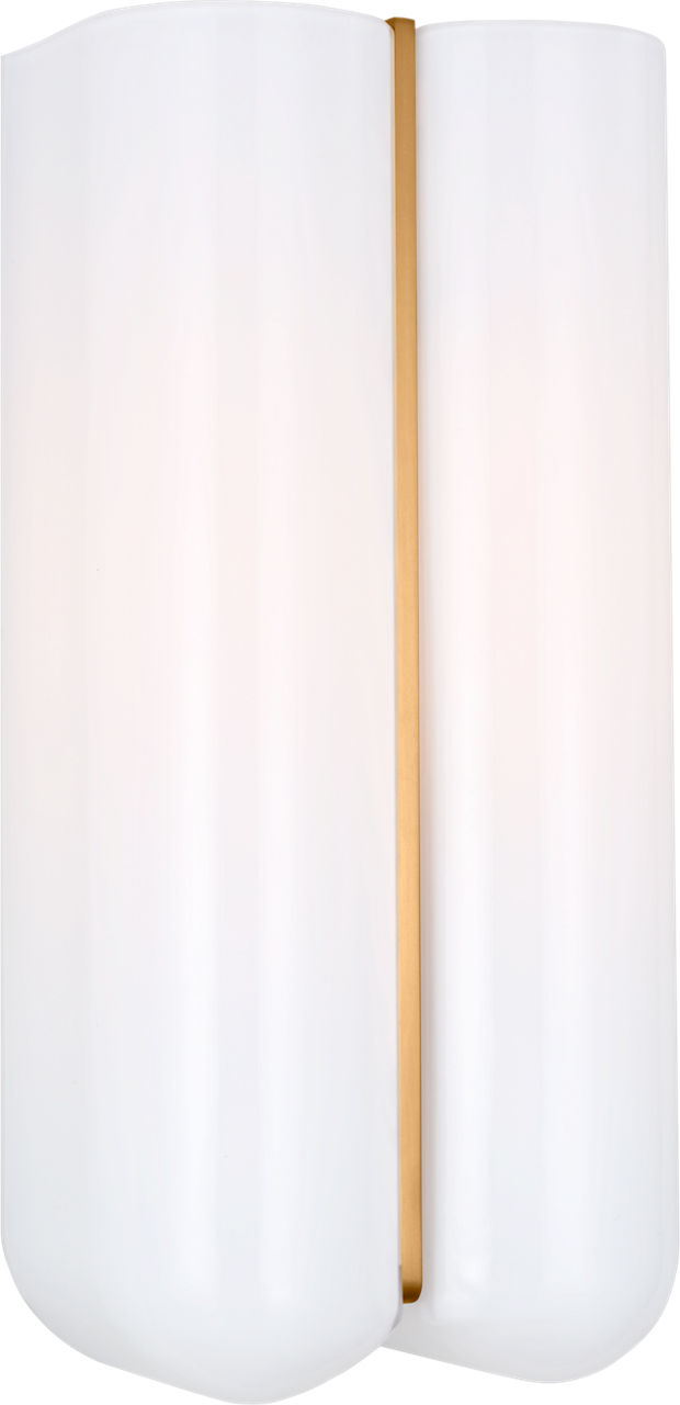 Cheverny Medium Sconce in Burnished Brass