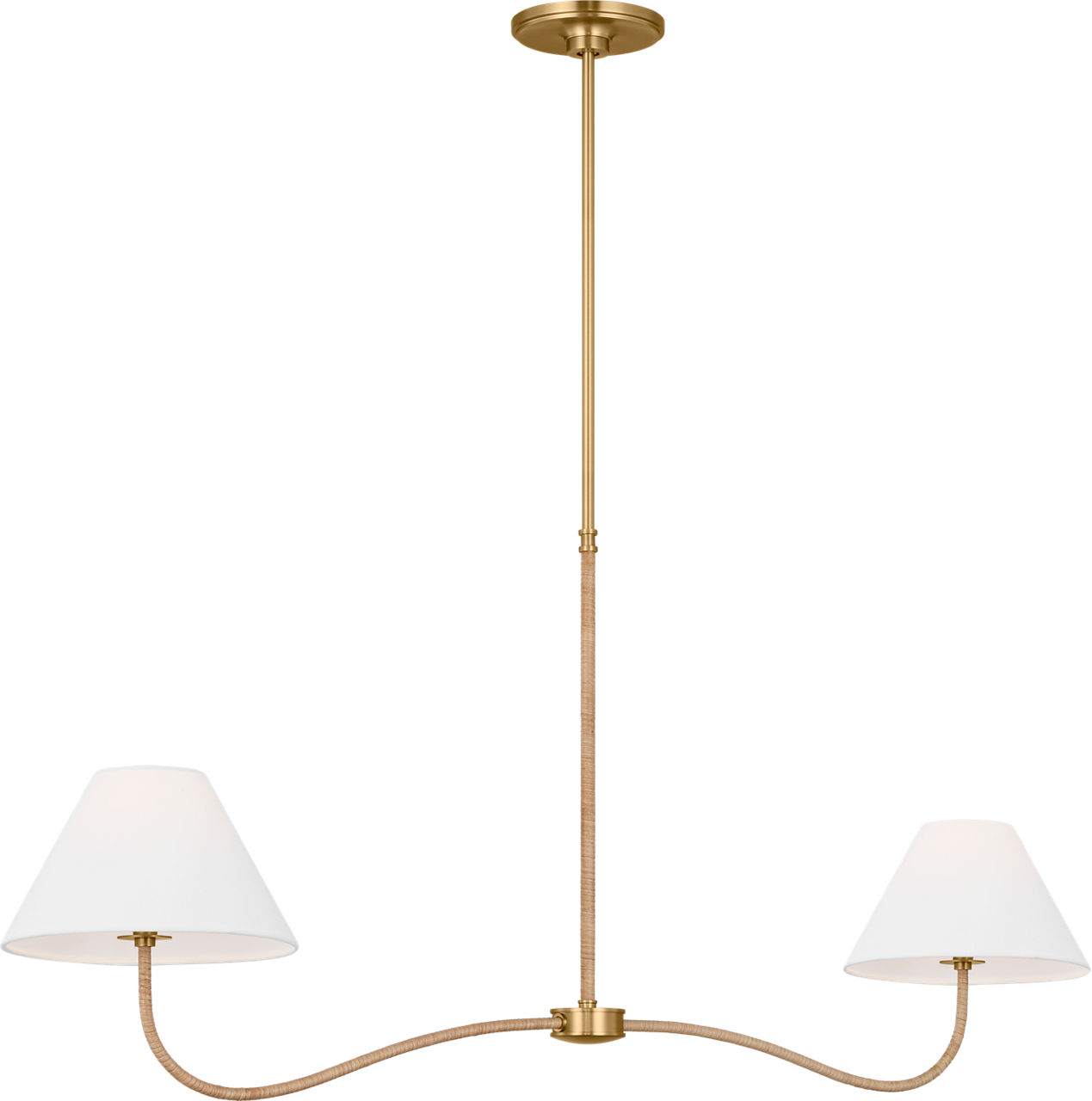 Laguna Large Linear Chandelier - CC1712 | Visual Comfort