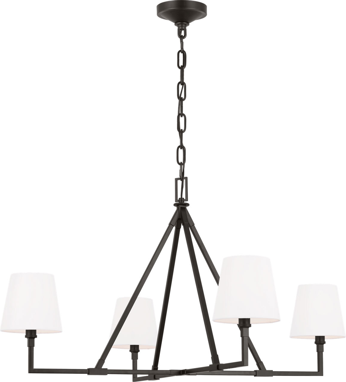 Perth Extra Large Chandelier Aged Iron