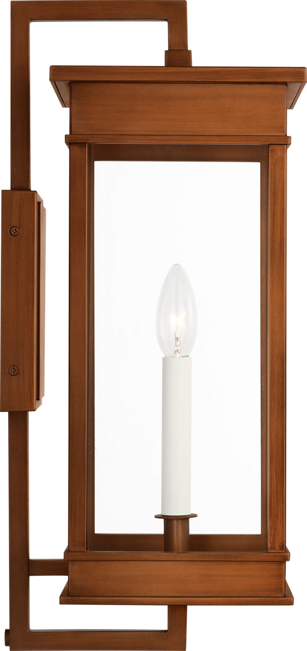 Cupertino Medium Bracket Wall Lantern Natural Copper