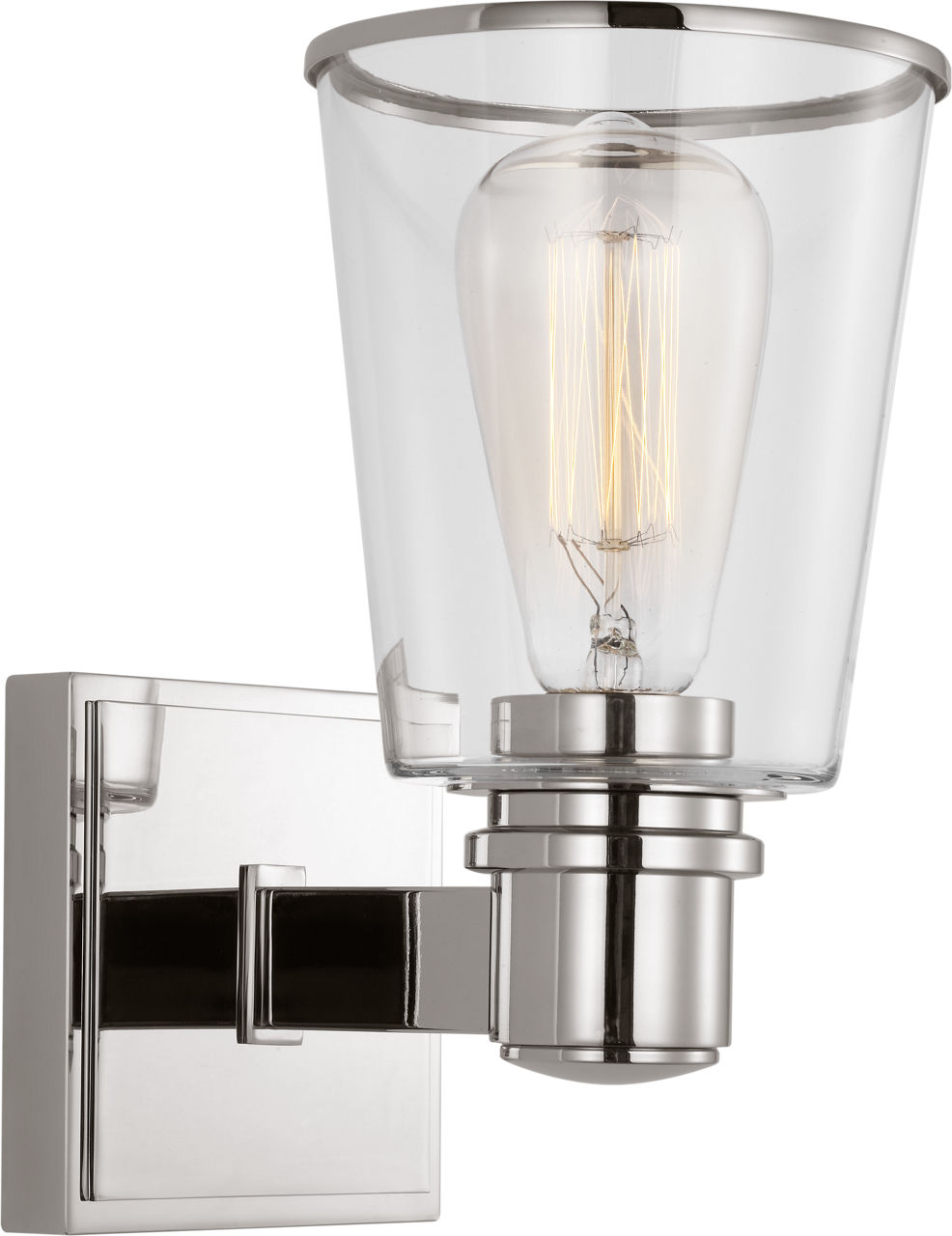 Alessa Sconce Polished Nickel