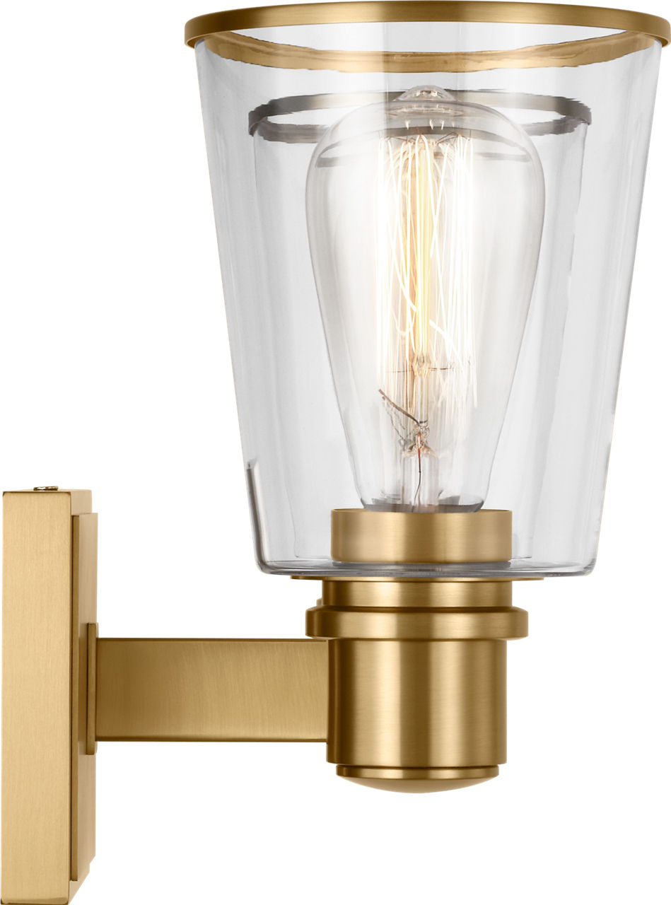 Alessa 2 - Light Vanity Burnished Brass