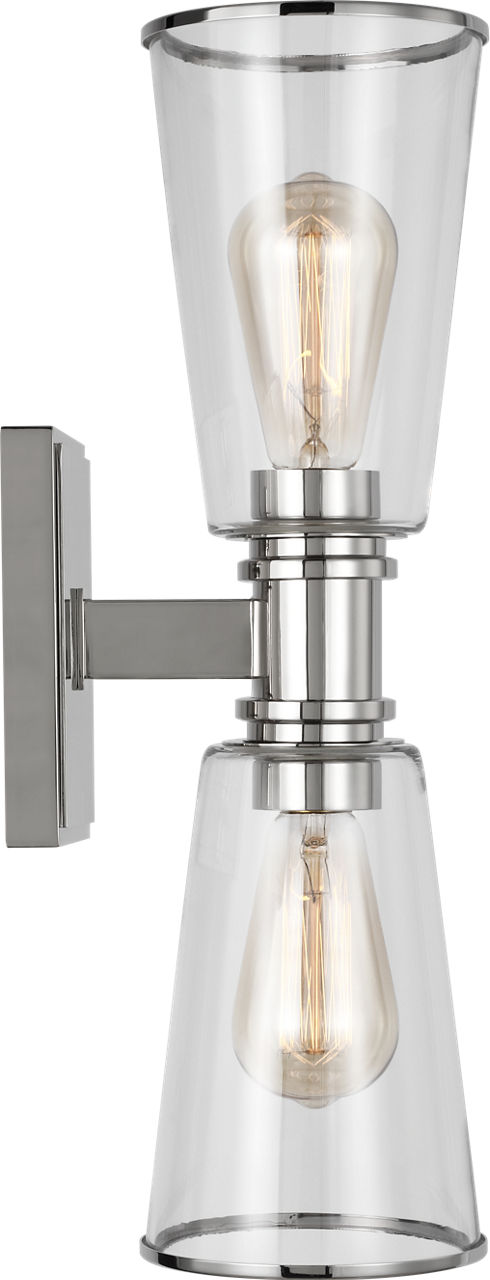 Alessa 2 - Light Linear Vanity Polished Nickel