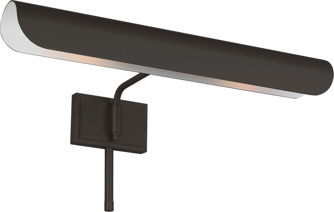 Hull 18" Picture Light Aged Iron