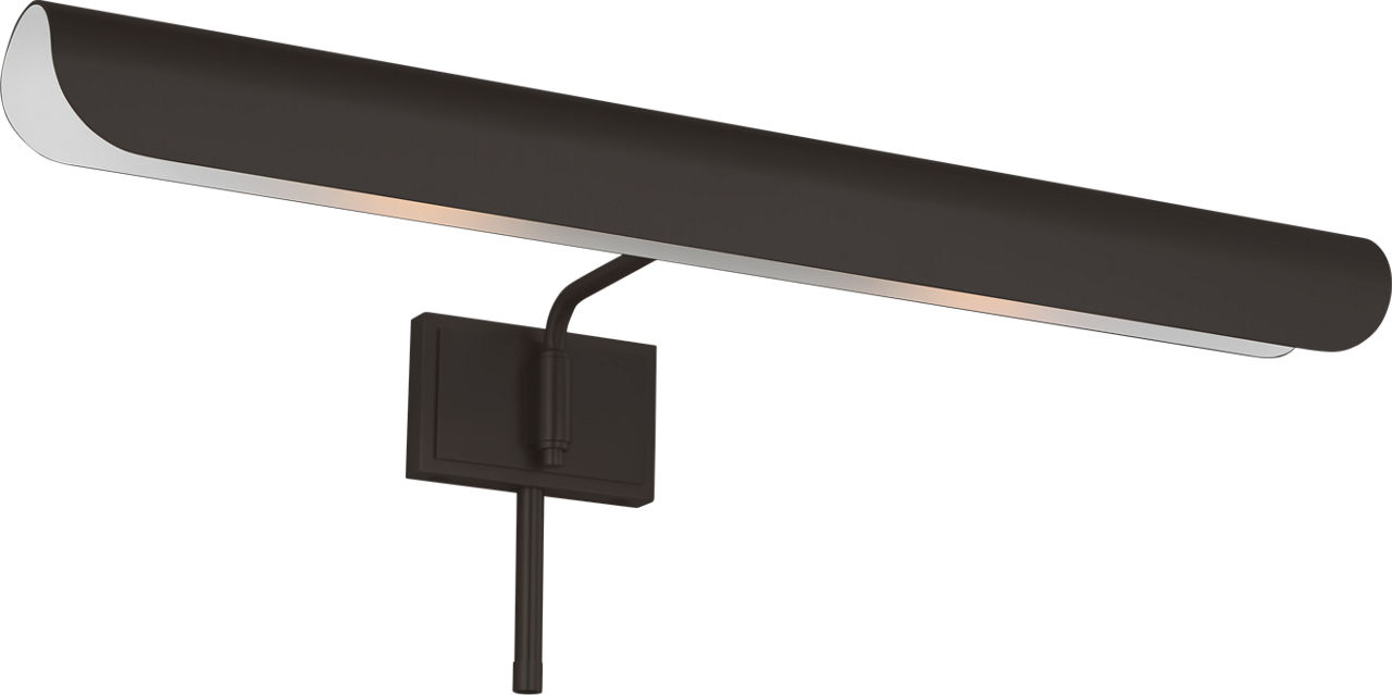 Hull 24" Picture Light Aged Iron