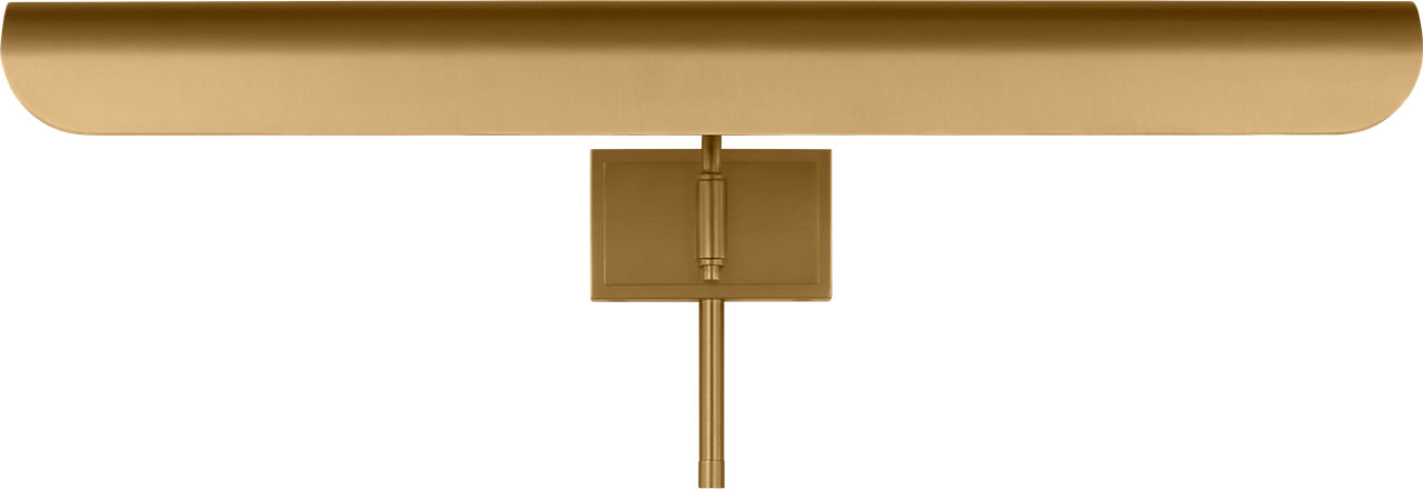 Hull 24" Picture Light Burnished Brass