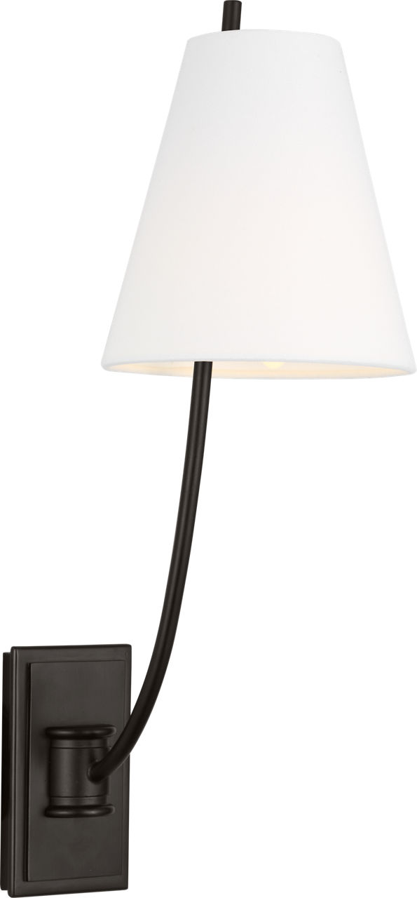 Marina 18 Sconce in Aged Iron