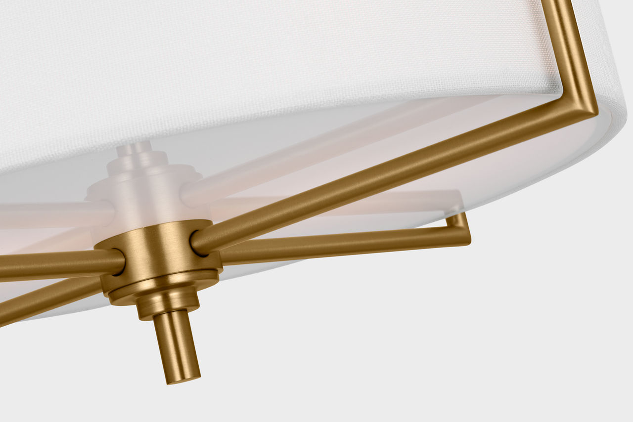 Perno Medium Semi-Flush Mount