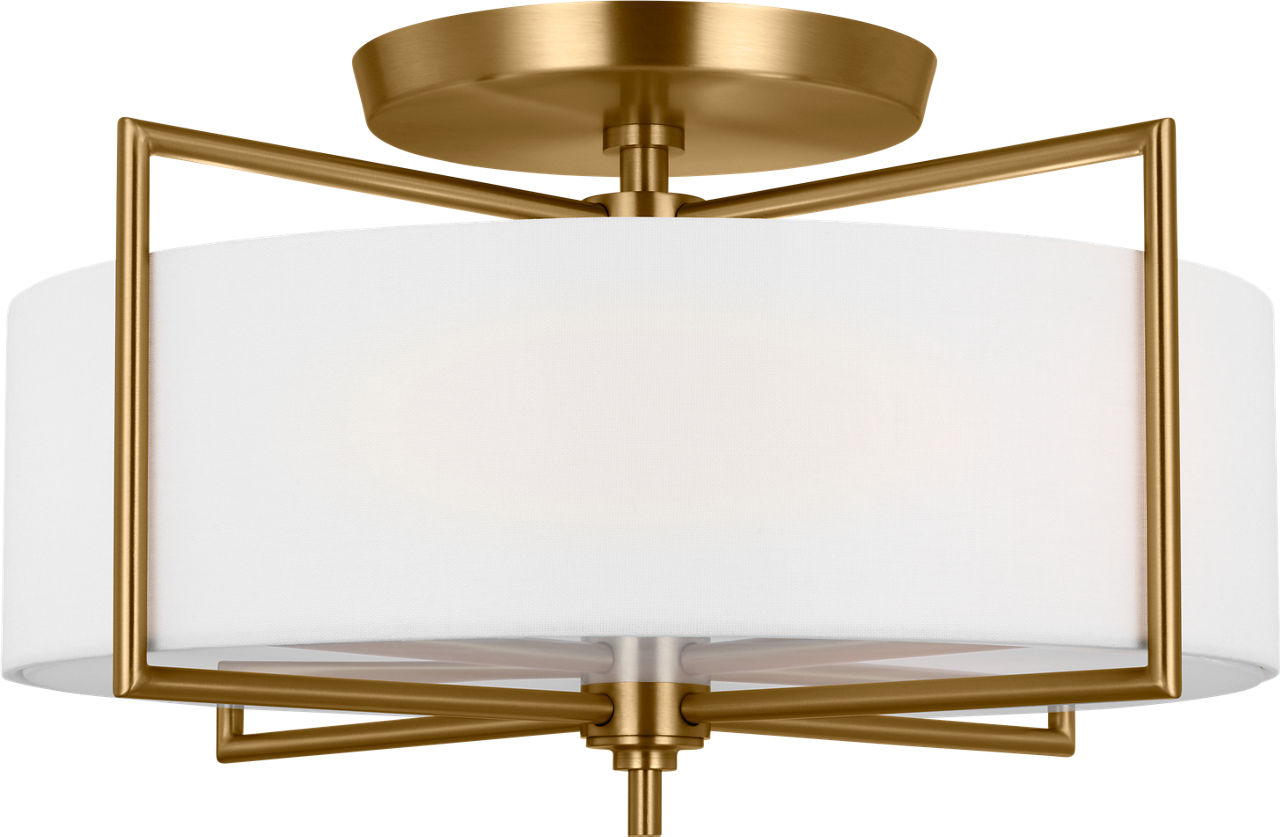 Perno Large Semi-Flush Mount