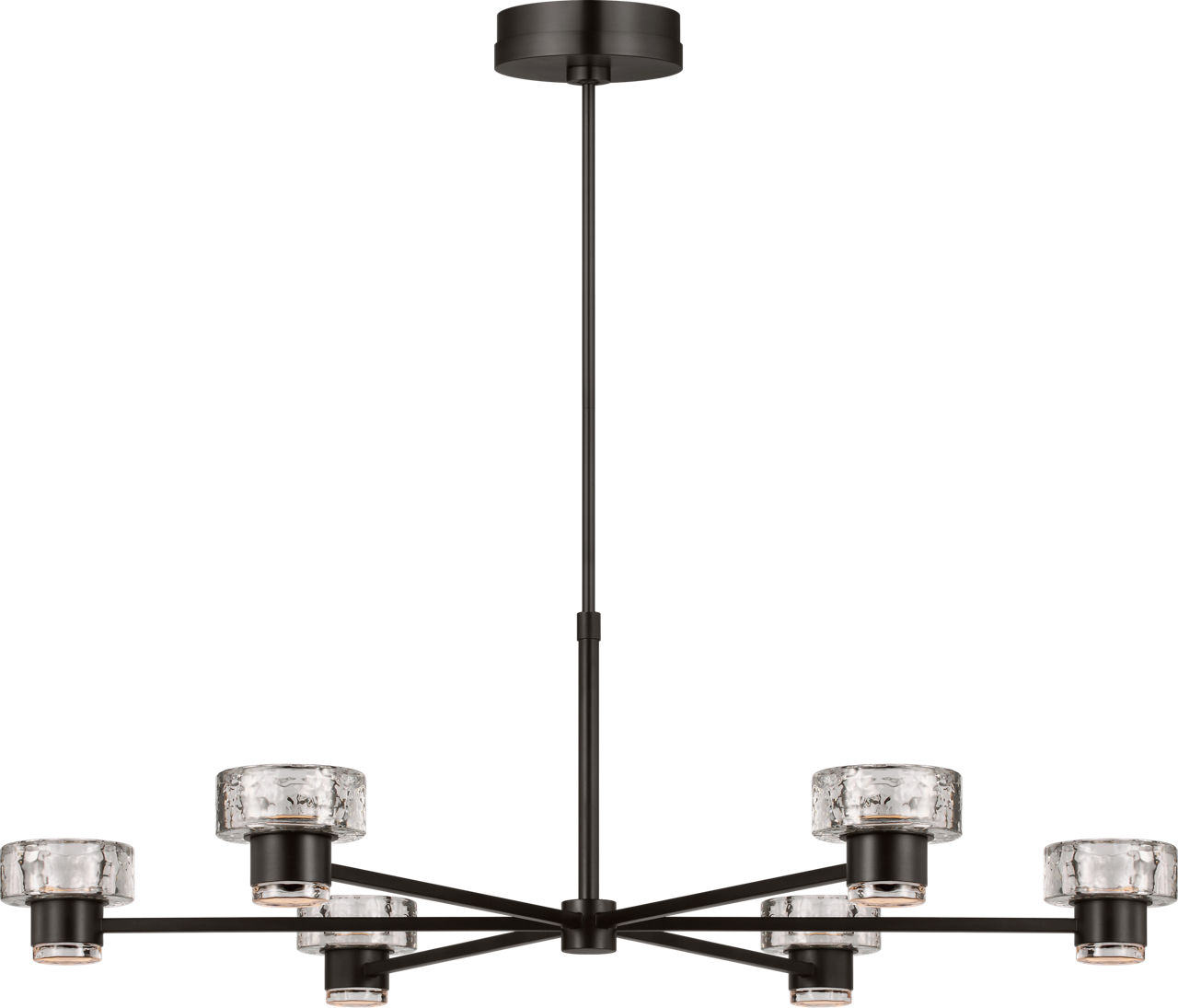 Holsted 42" Chandelier in Aged Iron