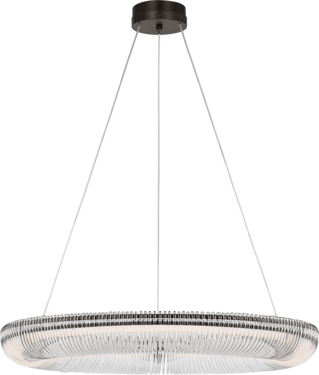 Pierce 30" Chandelier in Aged Iron