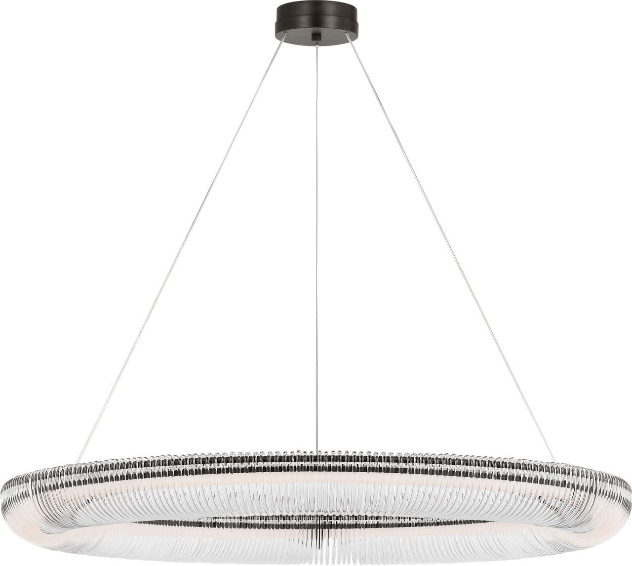 Pierce 40" Chandelier in Aged Iron