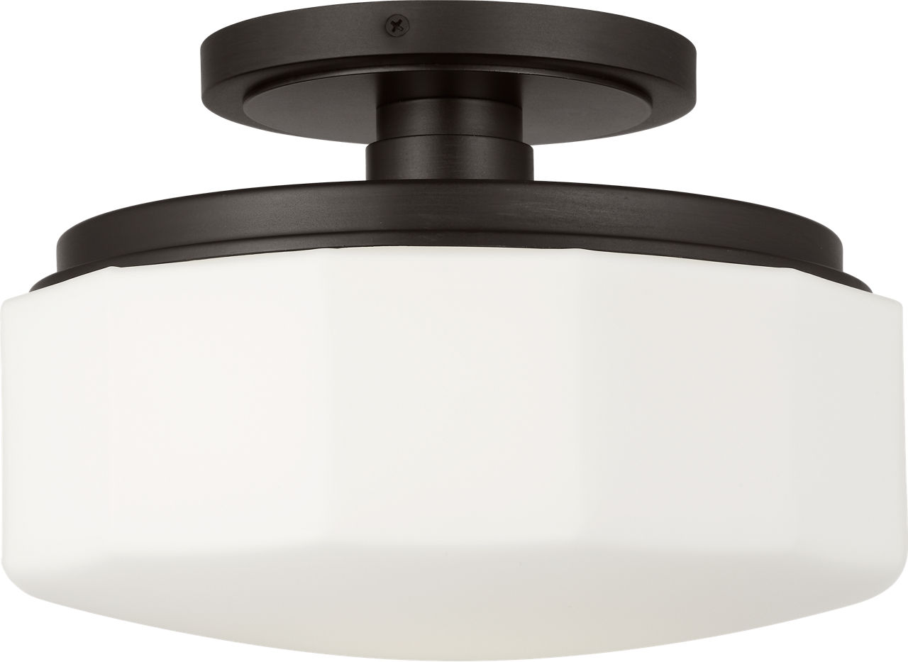 Fairfax 11" Flush Mount in Aged Iron