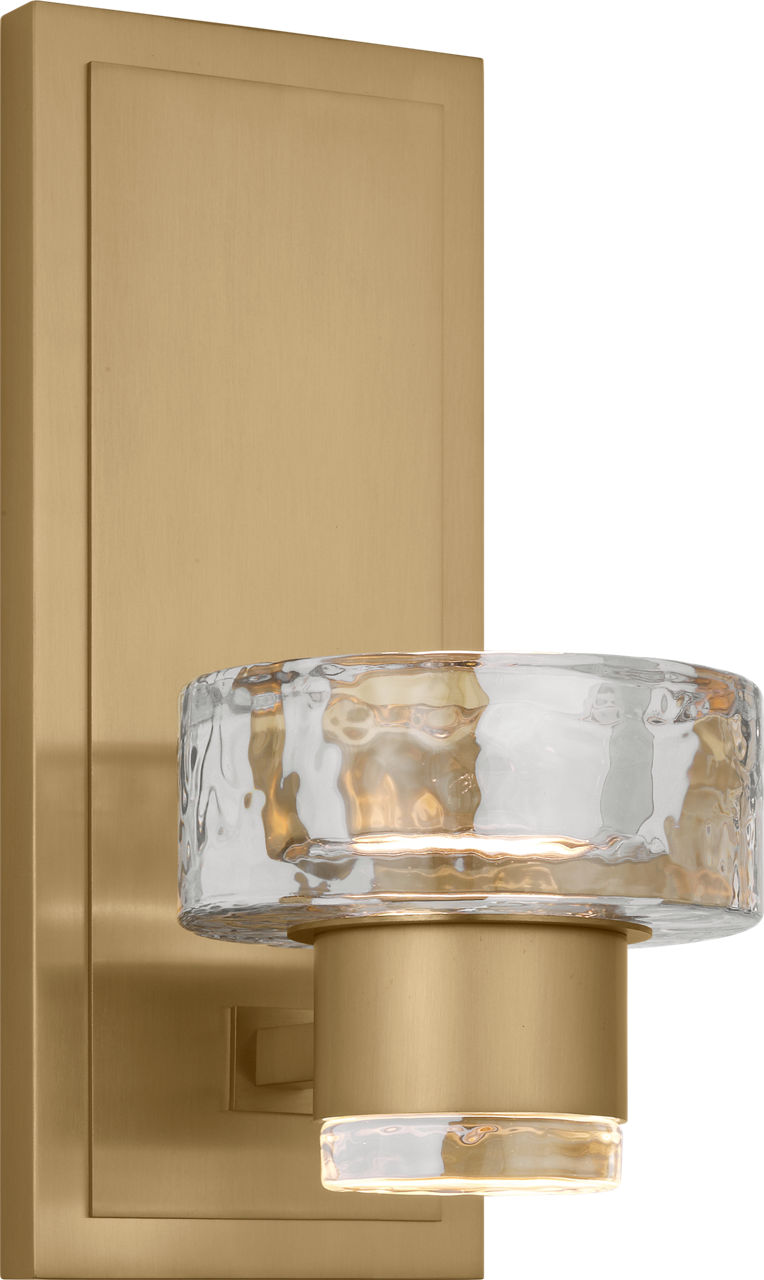 Holsted 11" Sconce in Estate Brass