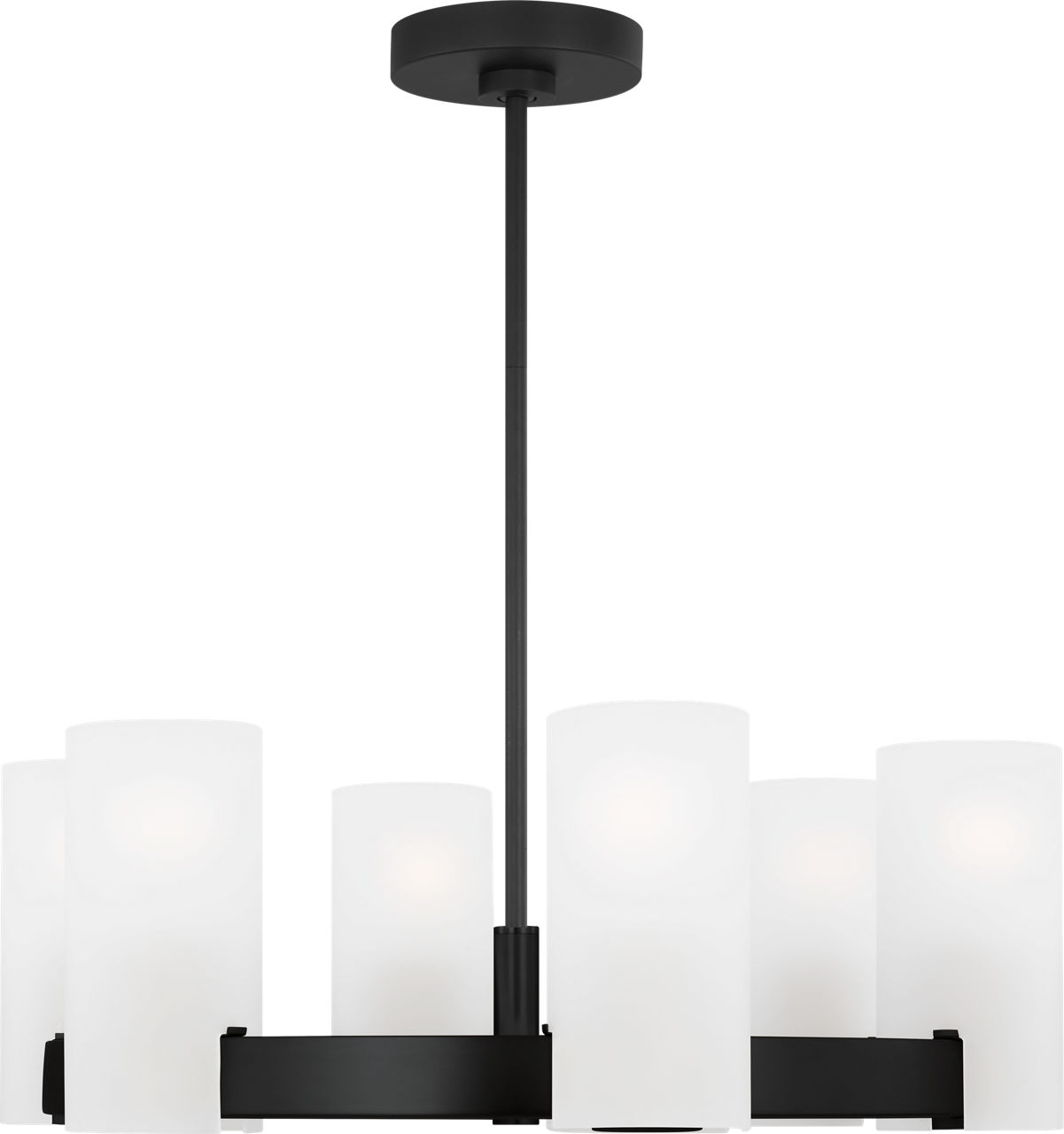 Rhode Medium Chandelier Midnight Black