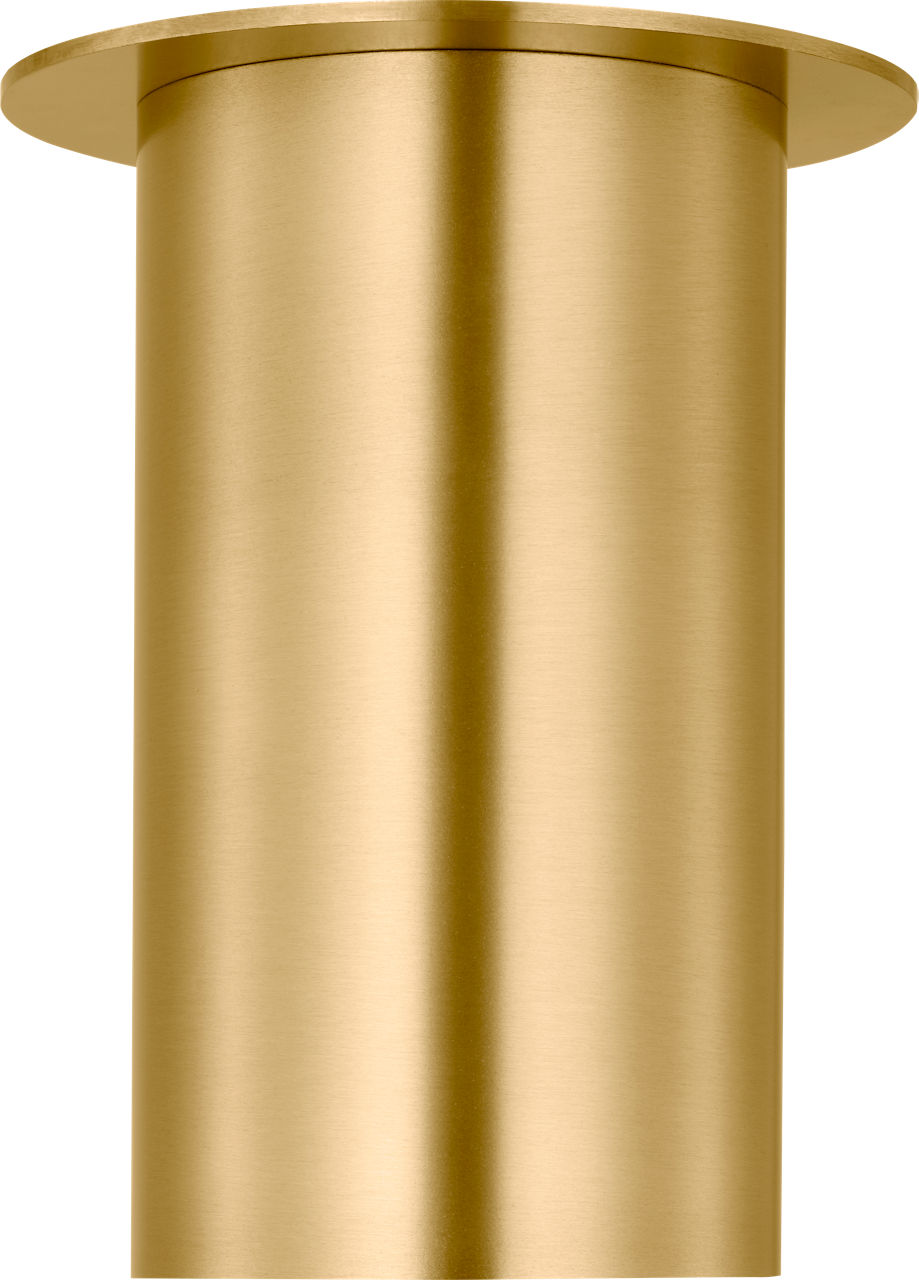 Archer Small Flush Mount Satin Brass