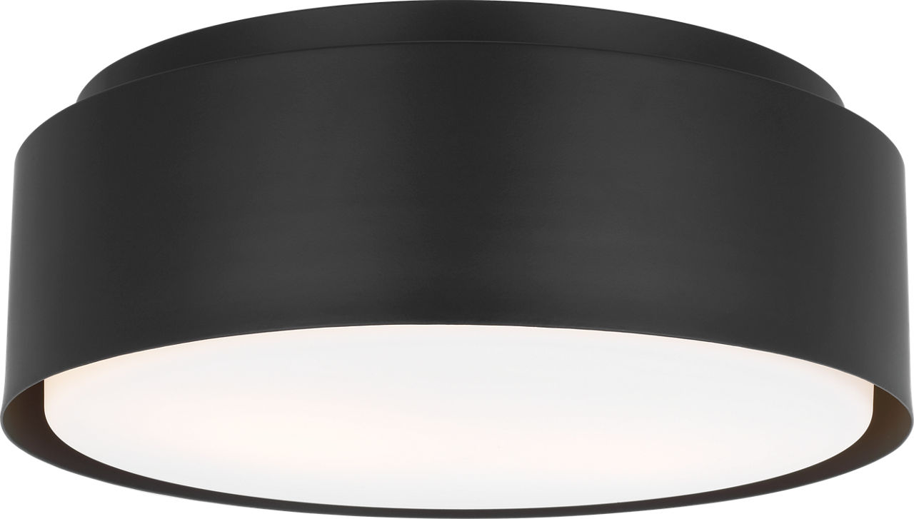 Dartmore Medium Flush Mount Midnight Black