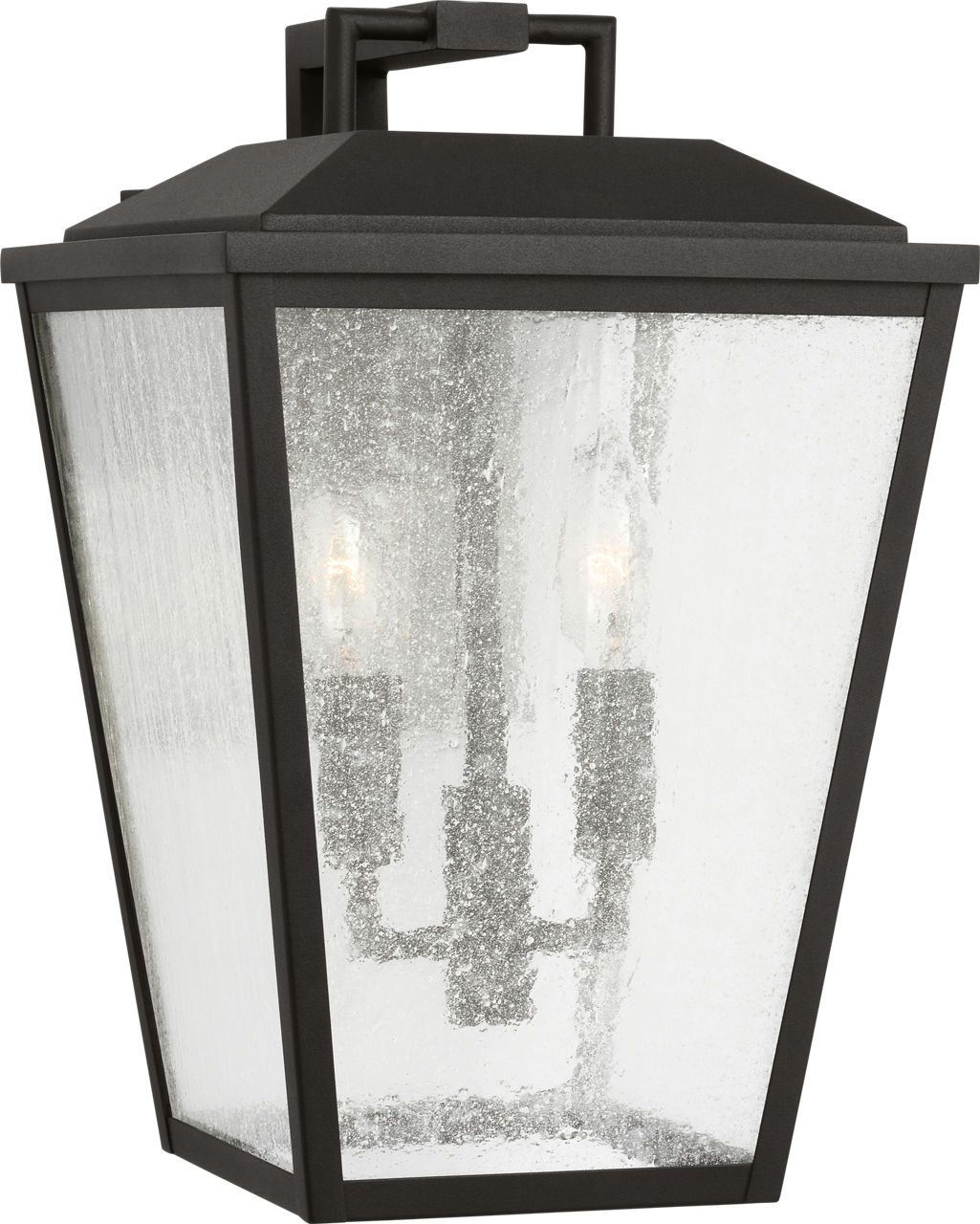 Kennewick Medium Wall Lantern Textured Black