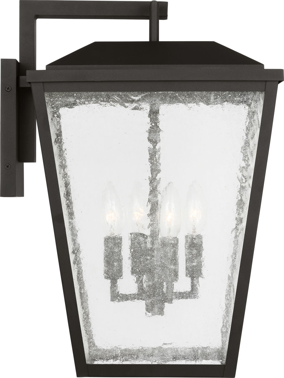 Kennewick Extra Large Wall Lantern Textured Black