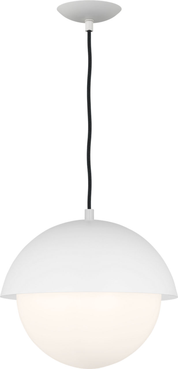 Hyde Medium Pendant Matte White