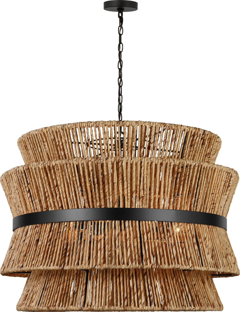 Thurlo Large Hanging Shade Midnight Black