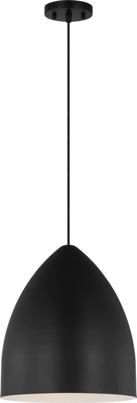 Huron Medium Pendant Midnight Black