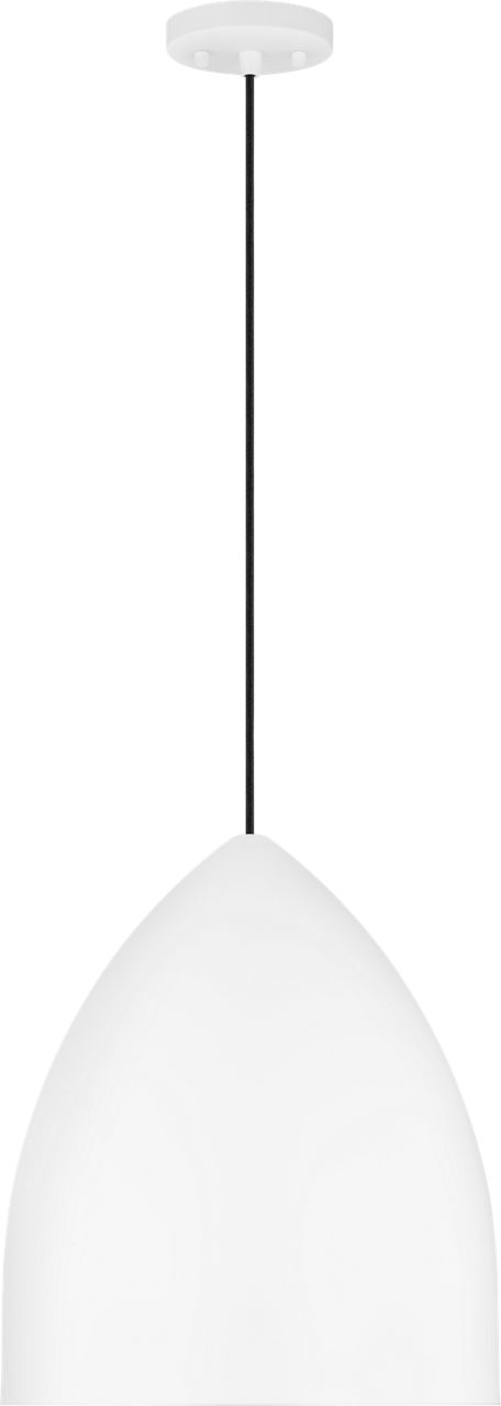 Huron Large Pendant Matte White