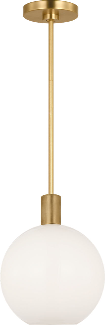 Colewood Small Pendant Satin Brass