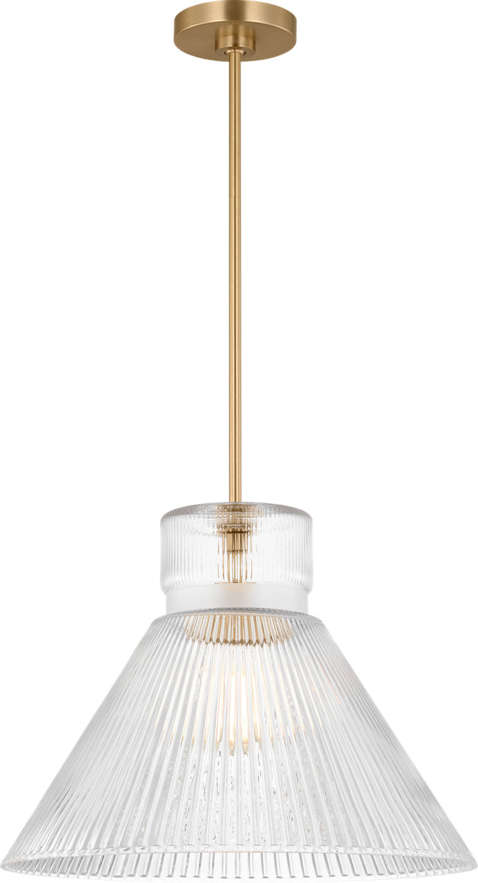 Liouet Large Pendant Satin Brass