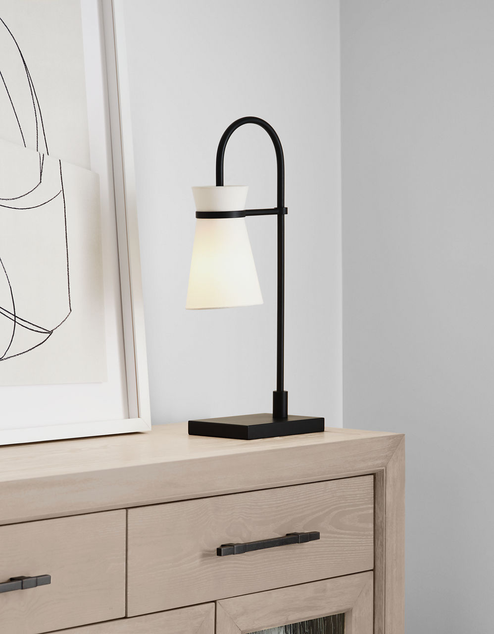 Binx Medium Task Table Lamp - DJT1081 | Visual Comfort