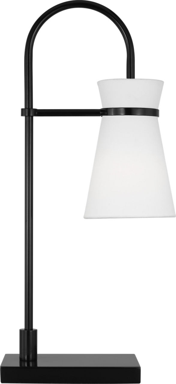 Binx Medium Task Table Lamp Midnight Black Bulbs Inc