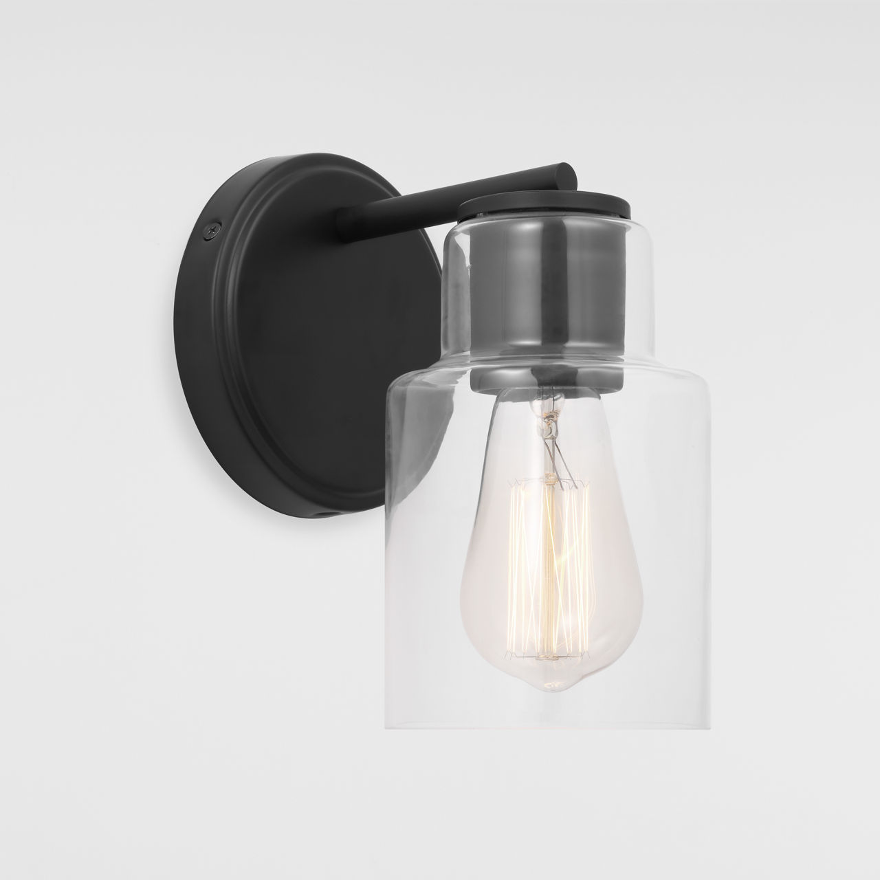 Sayward Small Sconce Midnight Black