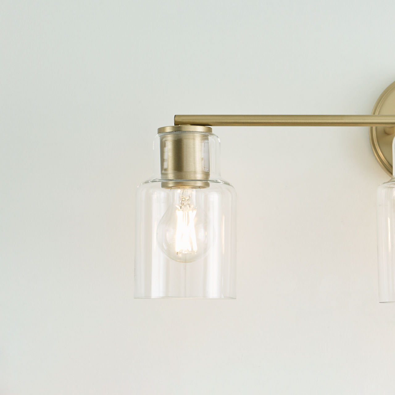 Sayward 3-Light Bath Sconce in Satin Brass Bulb(s) Not Included