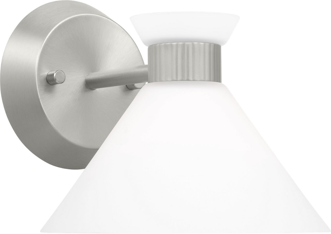 Belcarra Small Sconce Brushed Steel