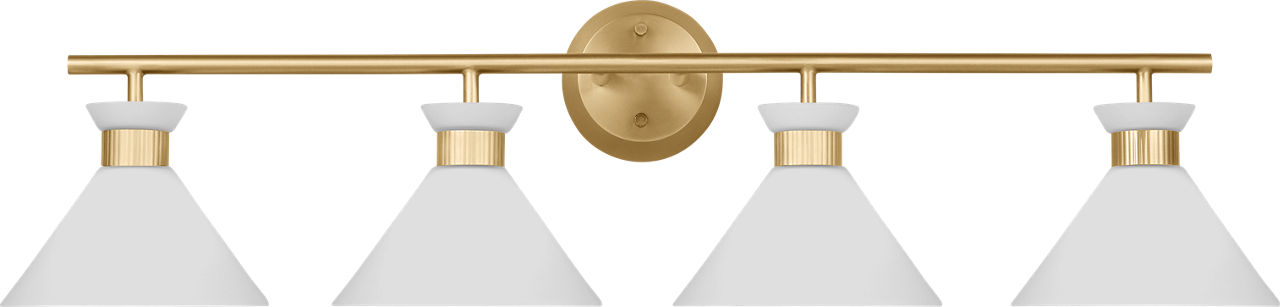 Belcarra 4 - Light Vanity Satin Brass