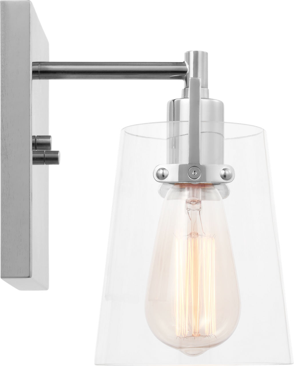 Crofton Small Sconce Chrome