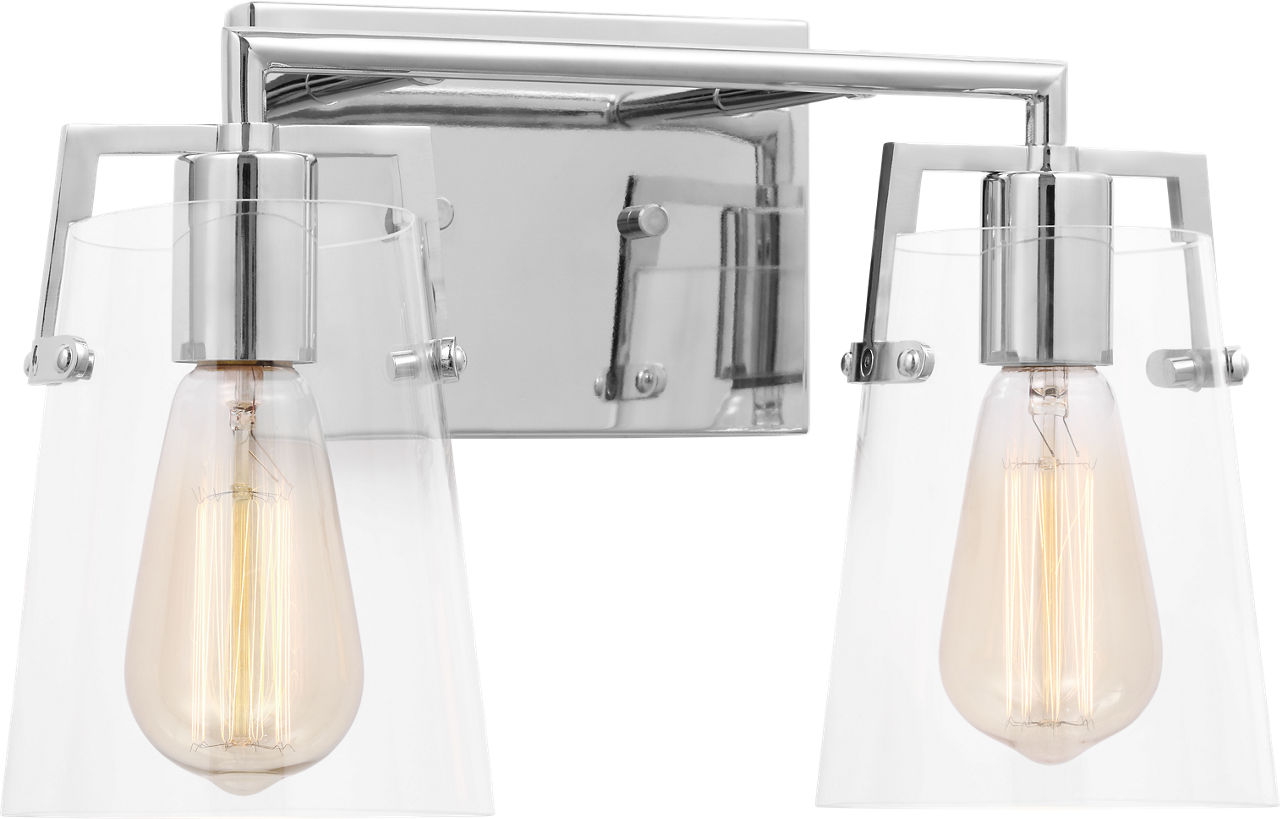 Crofton 2 - Light Vanity Chrome