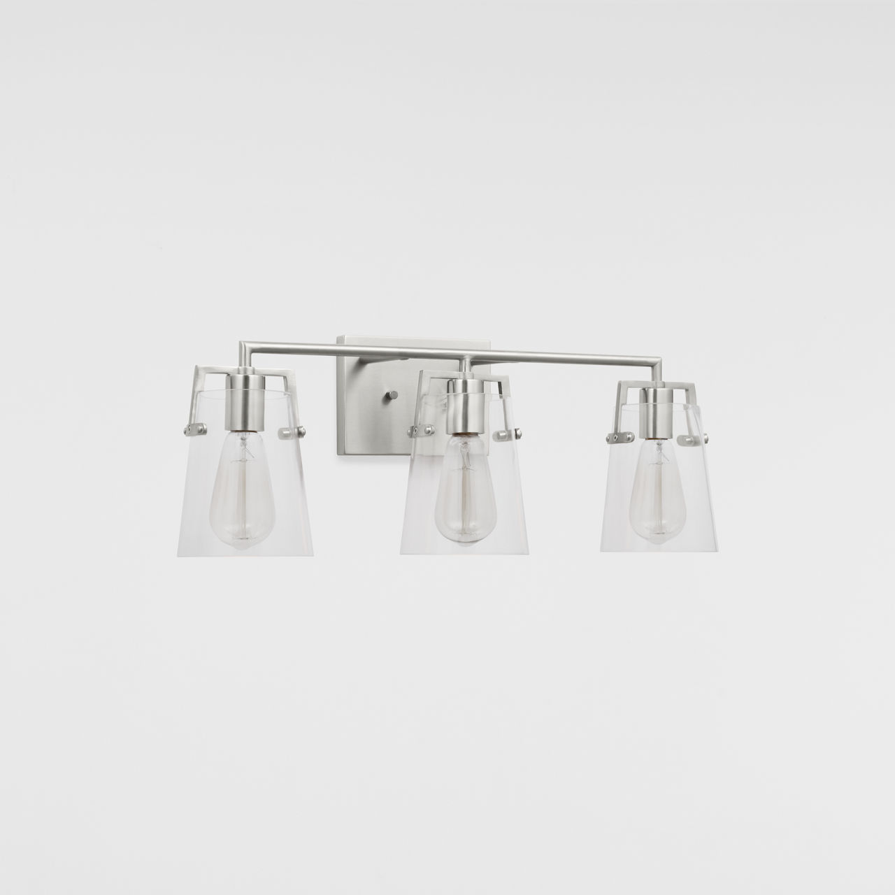 Crofton 3 - Light Vanity Brushed Nickel