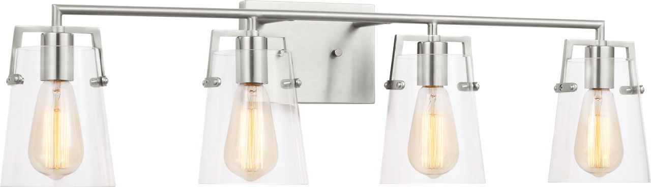 Crofton 4 - Light Vanity Brushed Nickel