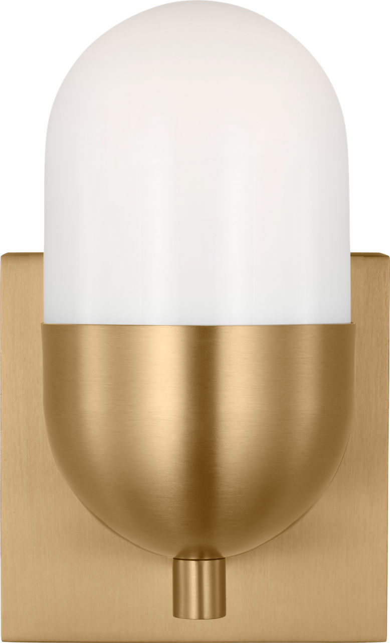 Foster Small Vanity Satin Brass