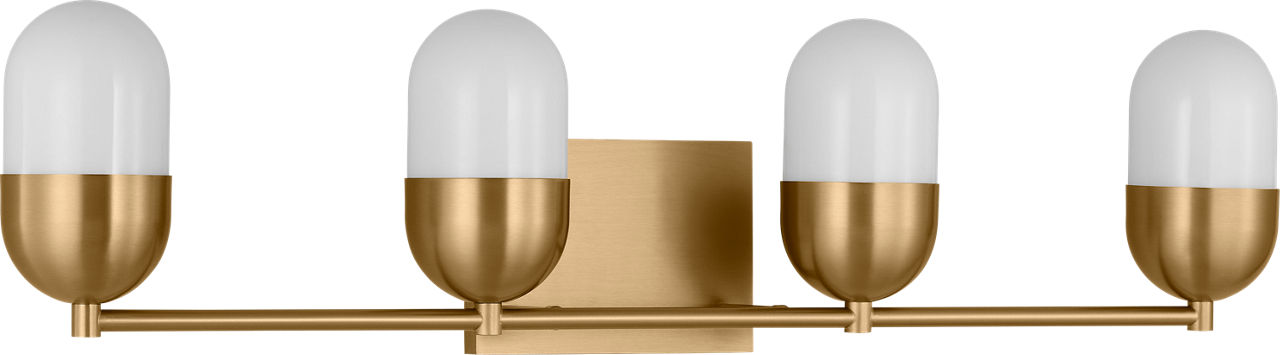 Foster Extra Large Vanity Satin Brass