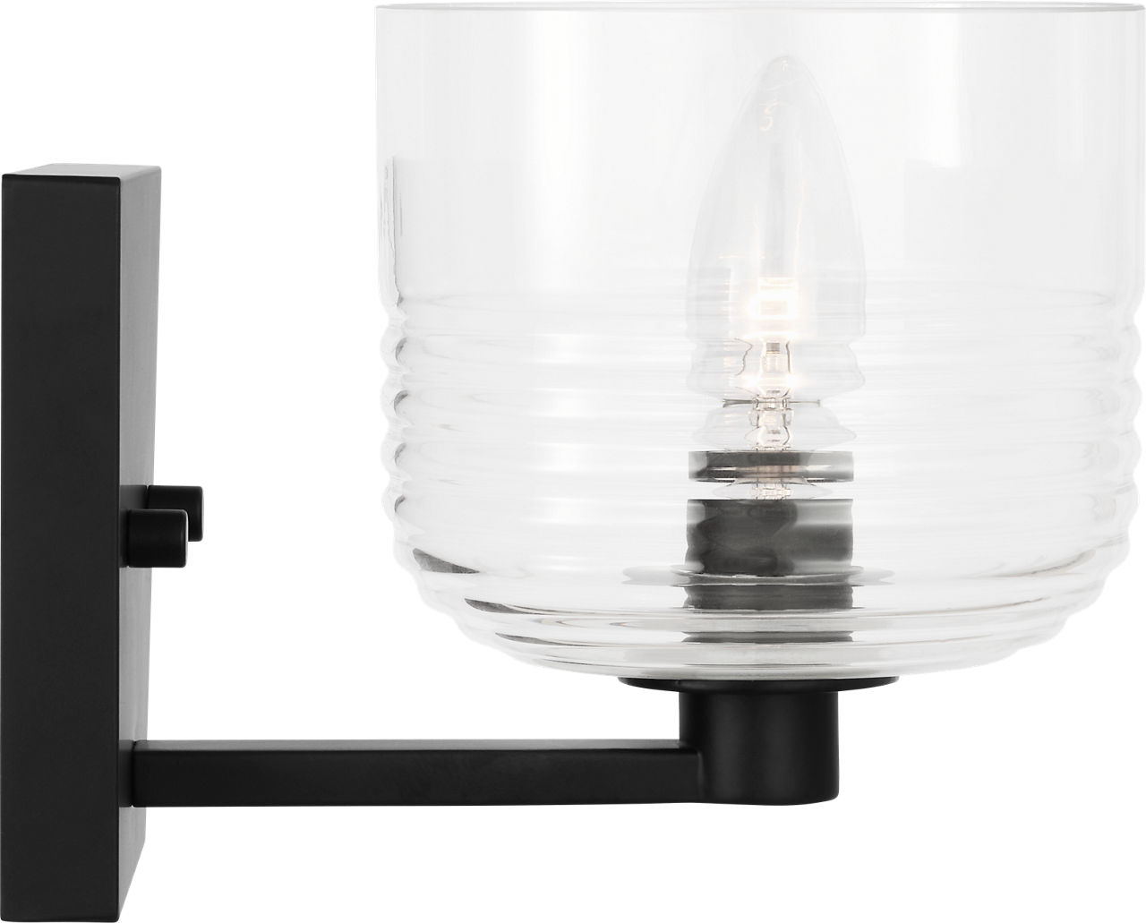 Lochdale Small Sconce Midnight Black