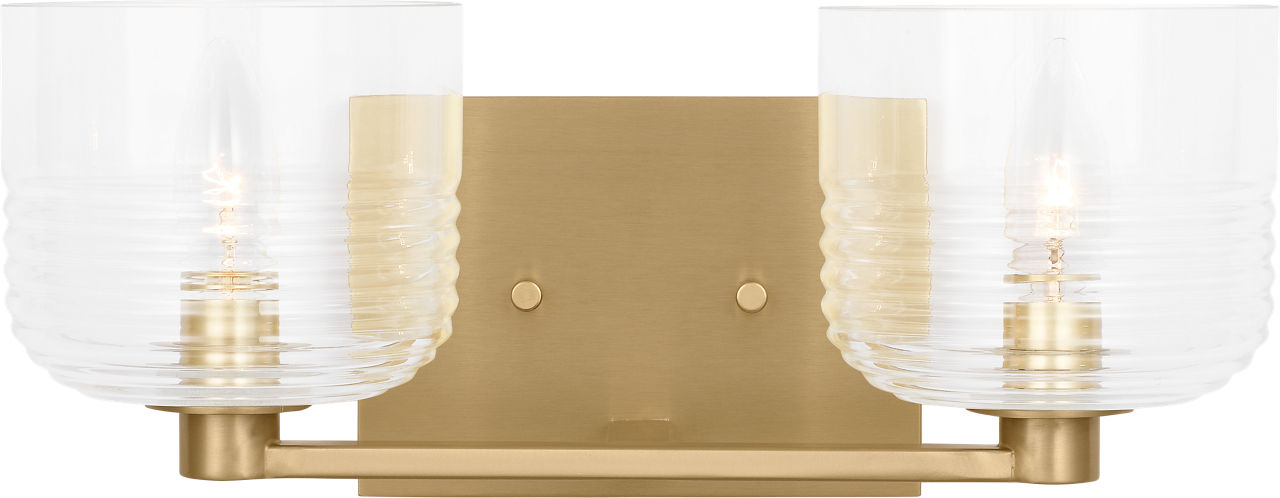Lochdale Medium Vanity Satin Brass