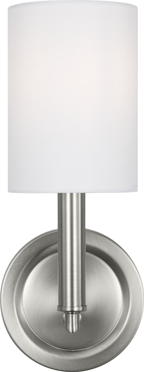 Egmont Medium Sconce Brushed Steel