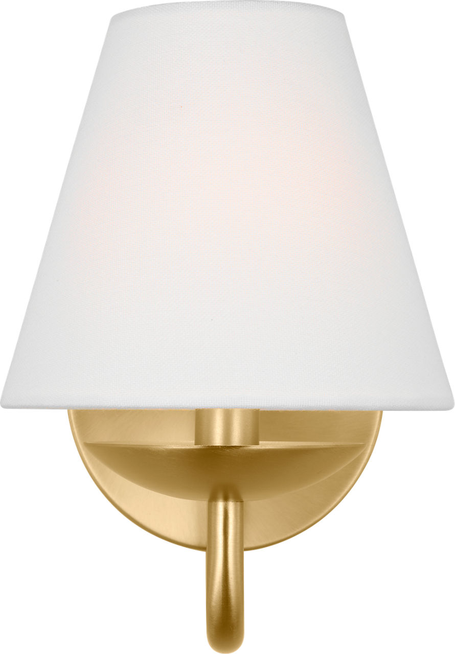 Albion Small Sconce Satin Brass